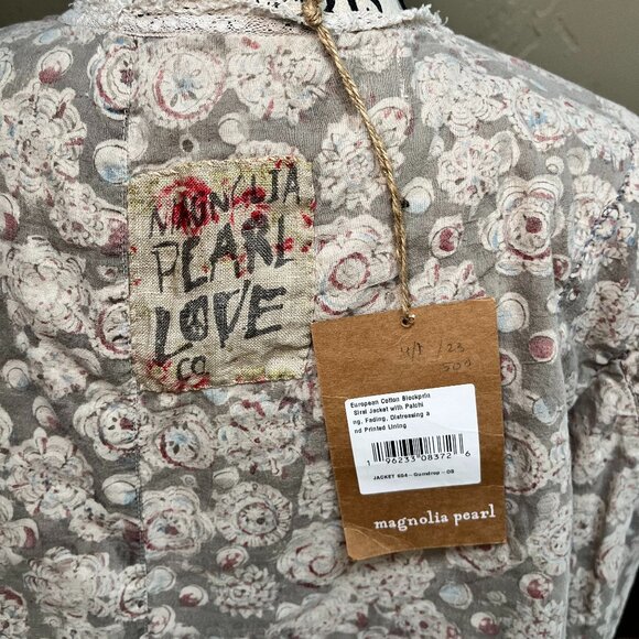 Magnolia Pearl Blockprint Sirsi Jacket NWT - Picture 3 of 11